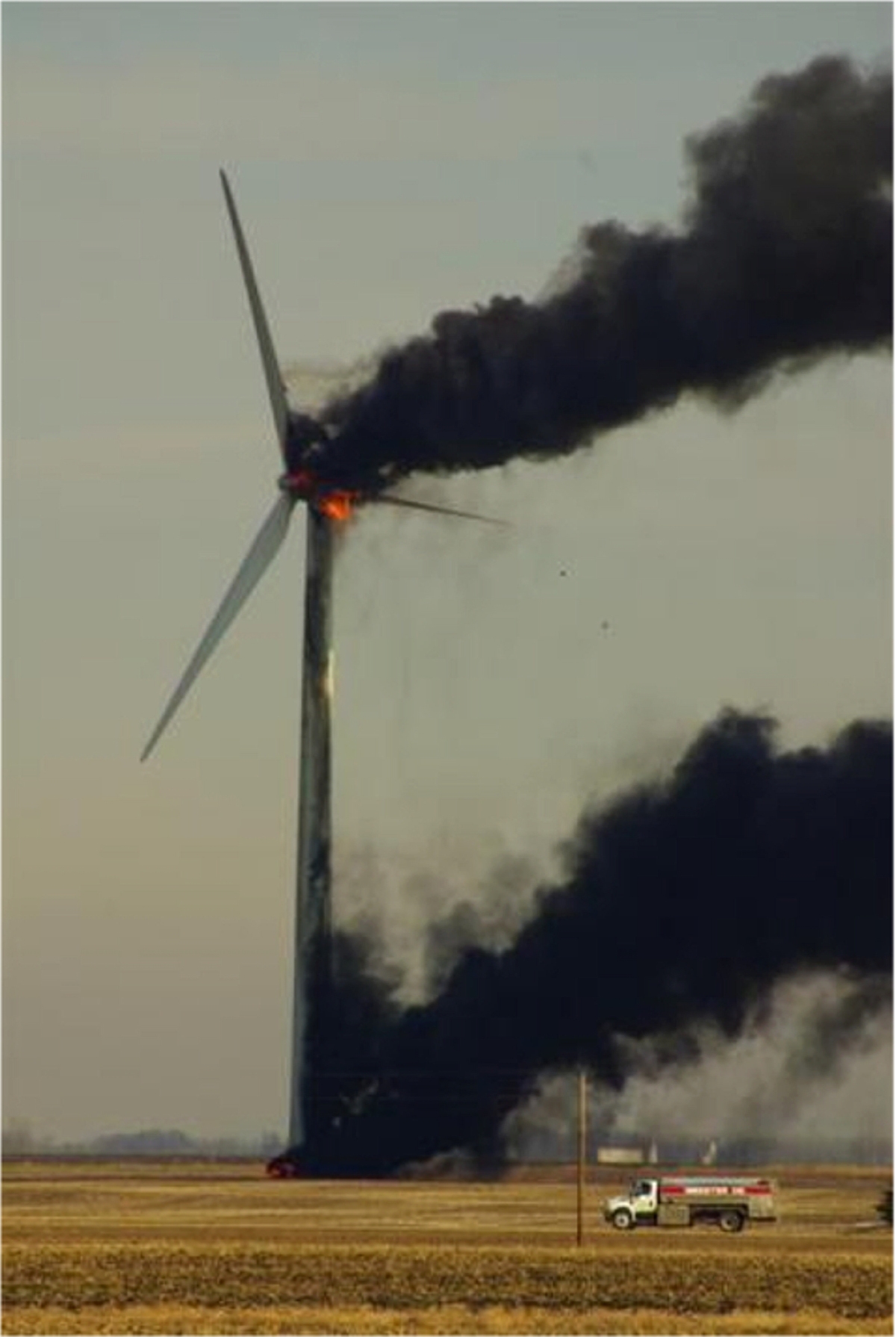 Burning Wind Farm 2