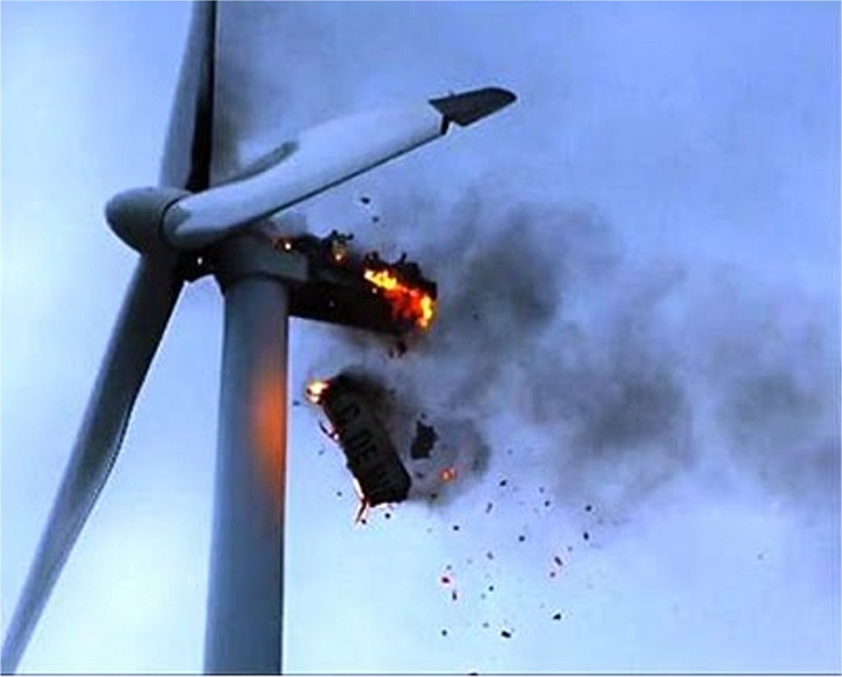 Burning Wind Farm 9