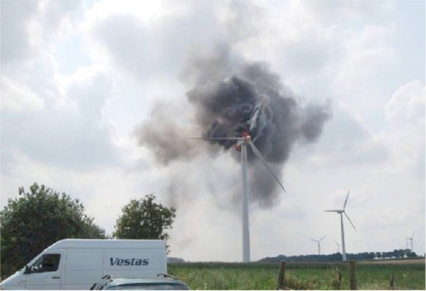 Burning Wind Farm 11