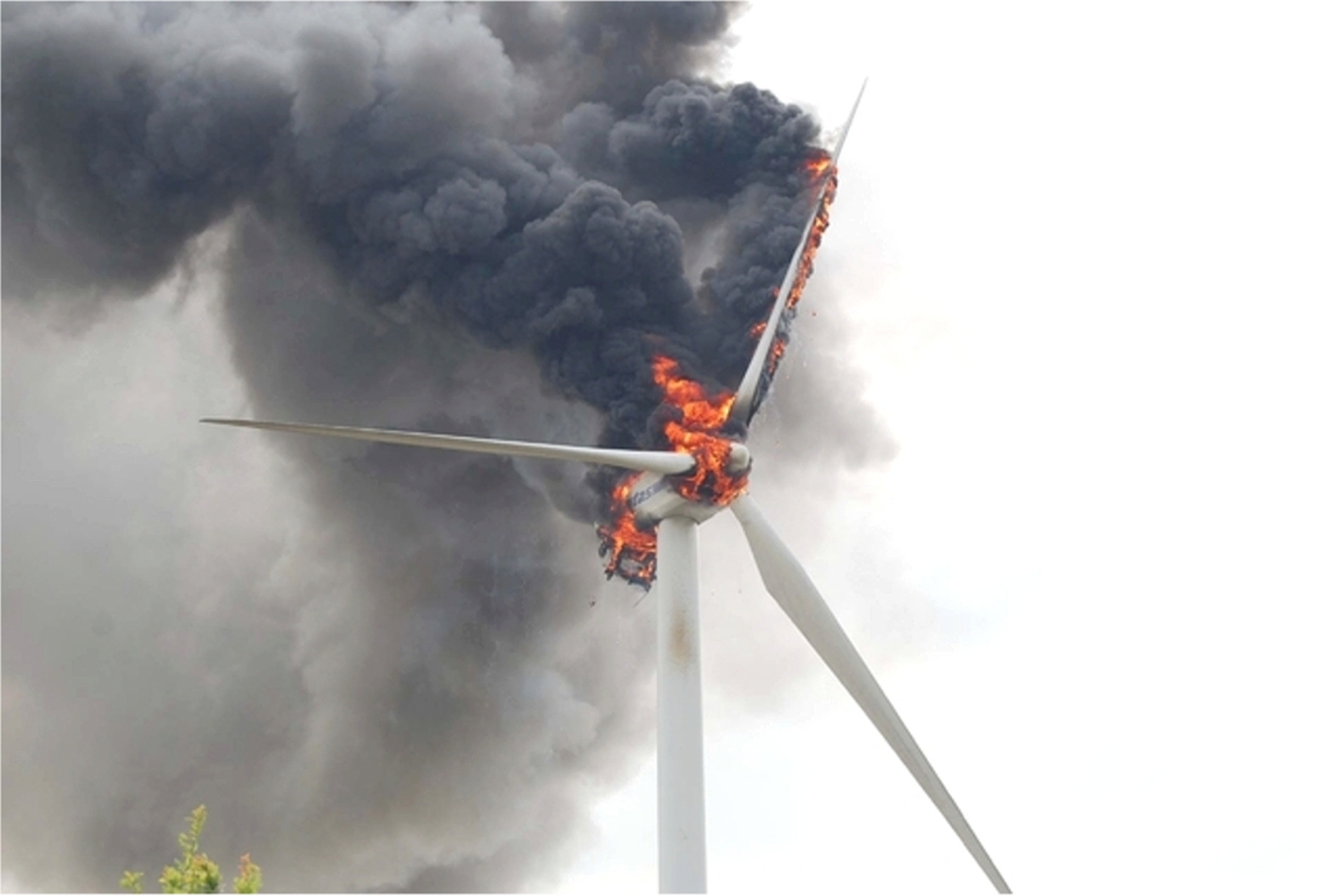 Burning Wind Farm 15